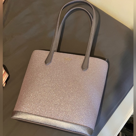 Kate Spade Tinsel Glitter Shoulder Tote Bag - Picture 5 of 8